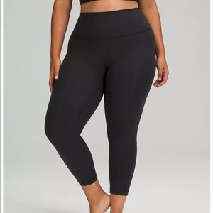 Lululemon Wunder Under High Rise Crop Leggings